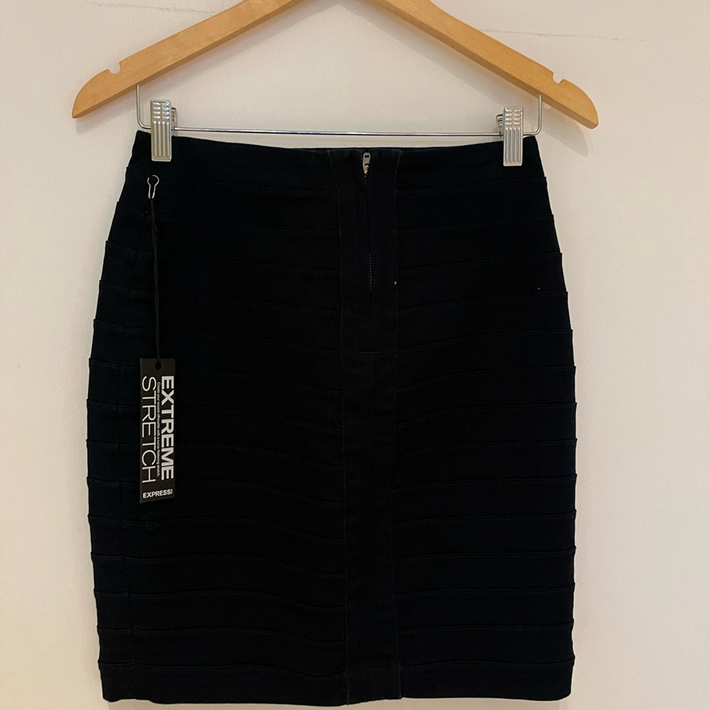 Express, pencils skirt, dark blue, size 4